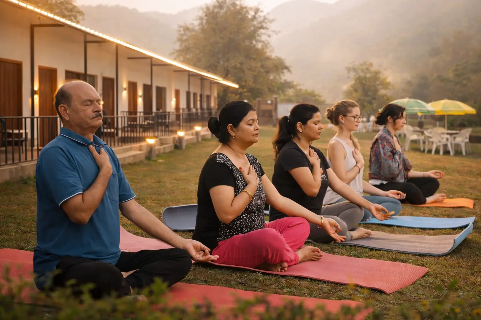 Yoga Retreat Resort in Rishikesh
